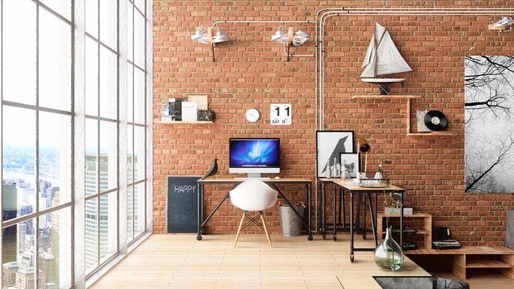 Industrial Style Wallpaper