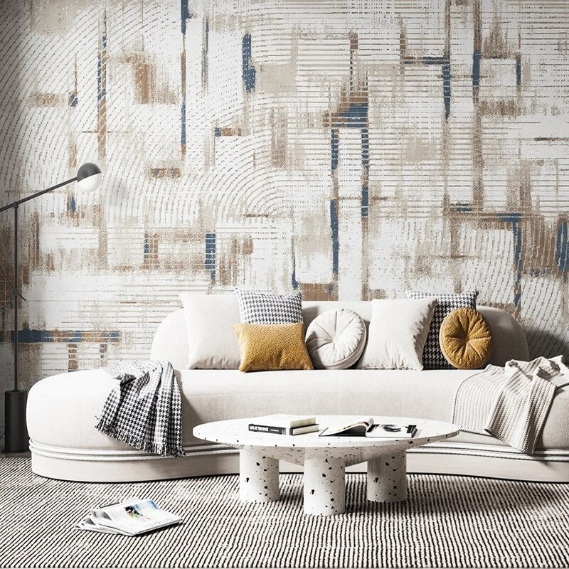 Abstract Mural Installation